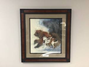 lot 326 image: Two Bears of the Blackfeet by Bev Doolittle