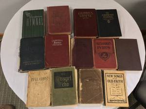 lot 397 image: Hymnals & Song Books