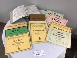 lot 399 image: Organ Music Books