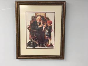 lot 405 image: Set of 4 Norman Rockwell Prints