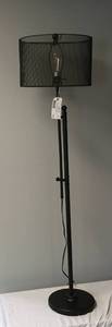 lot 338 image: Black Floor Lamp