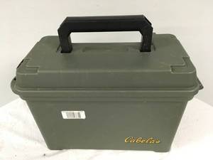 lot 417 image: Cabelas Tackle Box