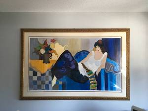 lot 421 image: Woman Wall Art (Large)