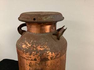lot 409 image: Vintage Milk Can
