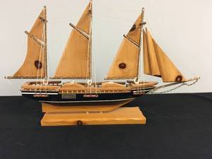 lot 23 image: Pirate Ship Made By The Inmates Of Maine