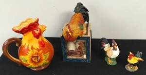 lot 28 image: Rooster Dcor 2