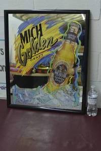 lot 27 image: Mich Golden Draft Mirror