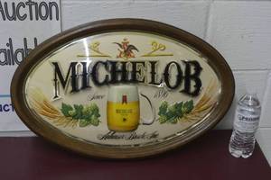 lot 36 image: Michelob Beer  Sign