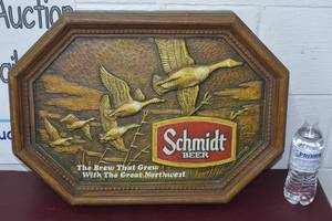 lot 37 image: Schmidt Beer Pheasant Sign