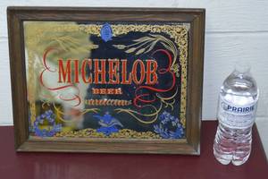 lot 39 image: Michelob Beer Mirror