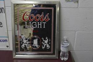 lot 43 image: Coors Light Beer Mirror