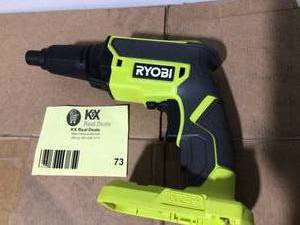 RYOBI 18-Volt Cordless ONE Brushless Drywall Screw Gun not used open box see pictures