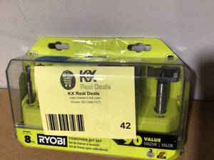 Ryobi Forstner Bit Set (7-Piece) see pictures