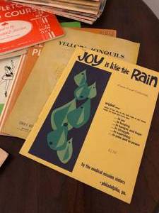 lot 23 image: Lot of Piano Books