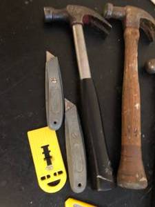 lot 46 image: Hammers and Utility Knives