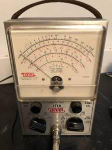 lot 53 image: Electronic Voltmeter OHMmeter & Touch Tone Cricket