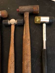 lot 54 image: Lot of Fretting Hammers