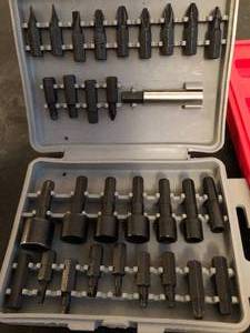 lot 64 image: Forstner 7pc Bit Set & Craftsman Drill Bits