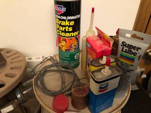 lot 82 image: 3 Spinning Organizers & Contents