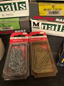lot 103 image: Lot of Nails and Tape