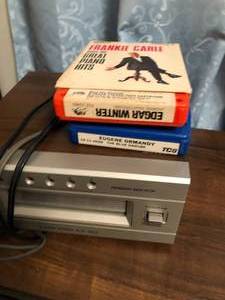 lot 119 image: 2 Speakers & Panasonic 8 Track Player