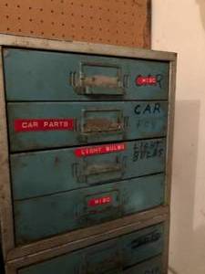 lot 140 image: 3 Stackable Storage Organizers and Contents