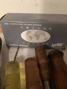 lot 150 image: Lot of Chisels and Goggles