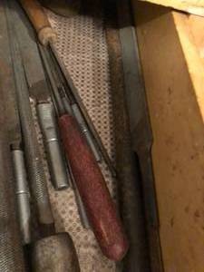 lot 162 image: Lot of Wood  Metal Files