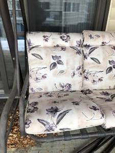 lot 169 image: Outdoor Swing with Cushions