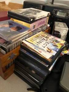 lot 185 image: Lot of Music and Boomboxes & DVDs