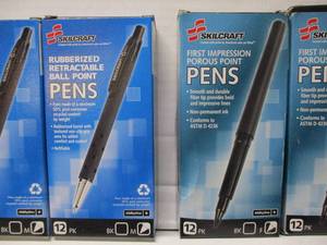 Black Skilcraft Pens