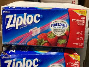 Ziploc Slider Gallon Bags