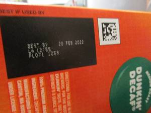 Dunkin Decaf K-Cups