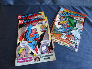 DC SuperMan Comic TRS-80 Whiz Kids