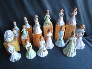 Growing Up Girls Birthday Figures