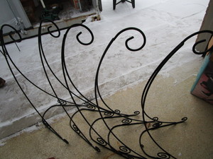 Flower Basket Stands