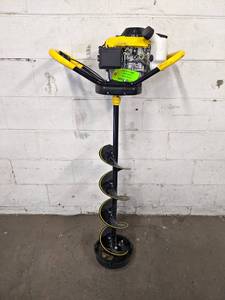 lot 2231 image: JIFFY Model 4G Gas Powered Ice Auger - 8 - Starts, Runs and Operates - NO SHIPPING
