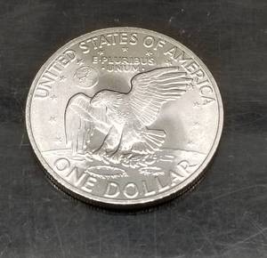 lot 35 image: 1971-S US 40% SILVER EISENHOWER DOLLAR