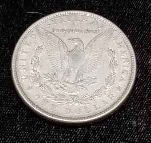 lot 49 image: 1886 MORGAN SILVER DOLLAR XF