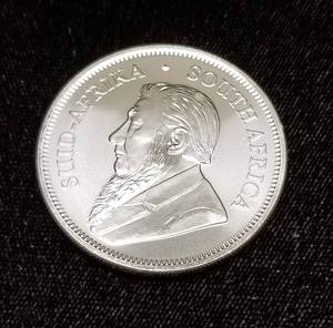lot 52 image: 2021 KRUGERRAND 1 TROY OZ .999 FINE SILVER