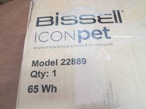 Bissell ICONpet Cordless Vacuum ope...