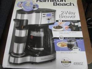 Hamilton Beach The Scoop 12-Cup 2-W...