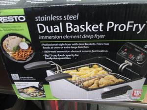 Presto ProFry 12-Cup Dual-Basket De...