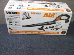 Worx 20V Lithium Ion SweeperBlower...