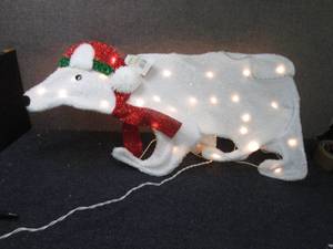 Holiday Light Up Bear...