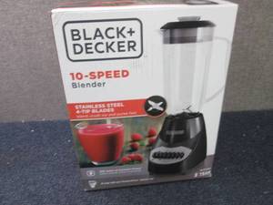 BlackDecker 10-Speed Blender open ...