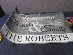 Personalized Welcome Mat...