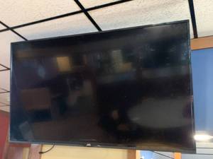 lot 41 image: JVC 55 Inch Television with Mounting Bracket