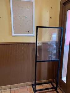 lot 43 image: Bulletin Board & Sign Holder