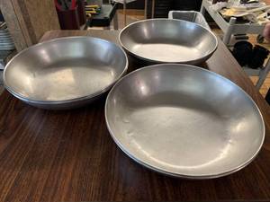 lot 120 image: Lot of 7 Stainless Steel Bowls 10 